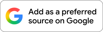 Button labeled 'Add as a preferred source on Google' with Google logo